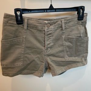 J Brand olive green shorts size 26